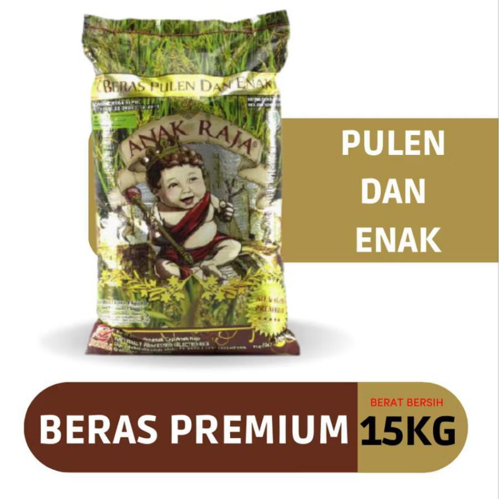 Jual [ 15 Kilogram ] Beras Anak Raja Beras Kristal Kepala Super ...