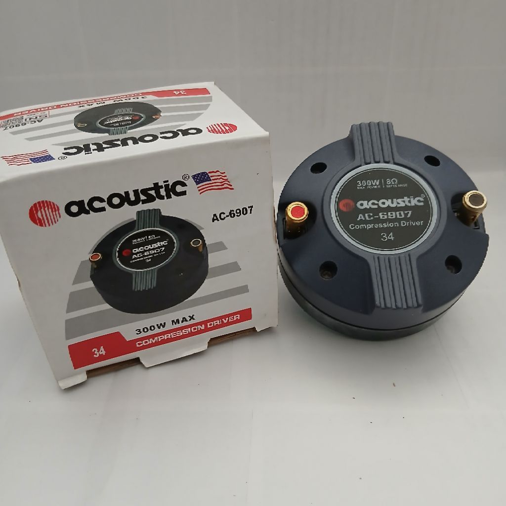 Jual Driver Tweeter / twiter acoustic PA 34 300 Watt Original - Tweeter ...