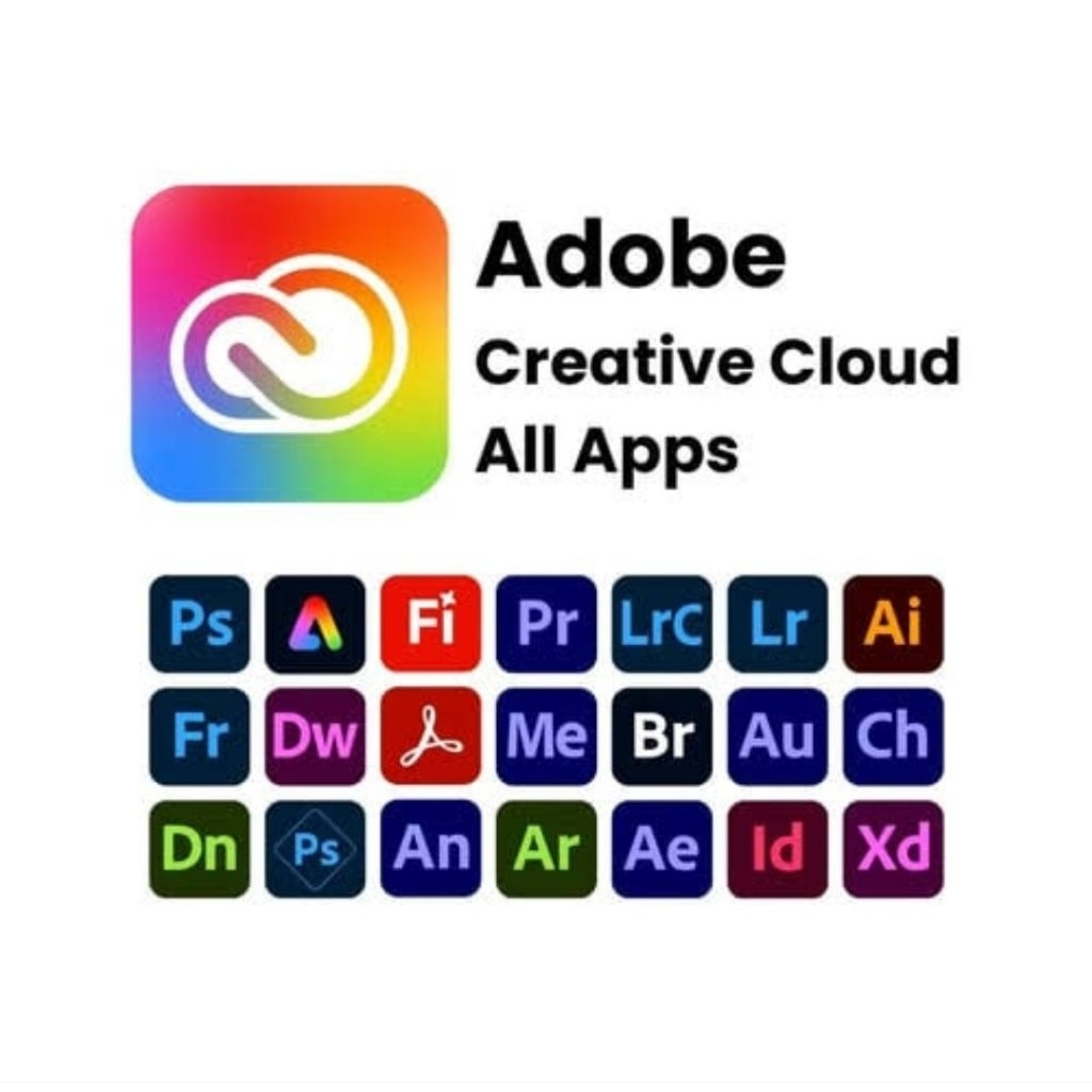 Jual Adobe Creative Cloud All Apps Original 1 Year | Shopee Indonesia