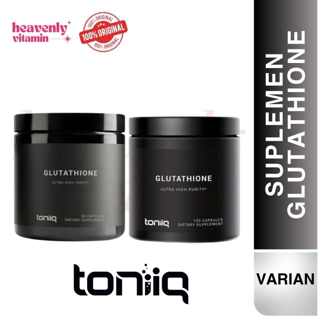 toniiq ultra high strength glutathione capsules Glutathione IV Add-On