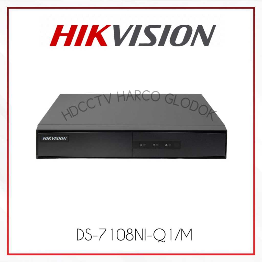 Jual NVR HIKVISION DS-7108NI-Q1/M 8Ch Support IP Camera CCTV | Shopee ...