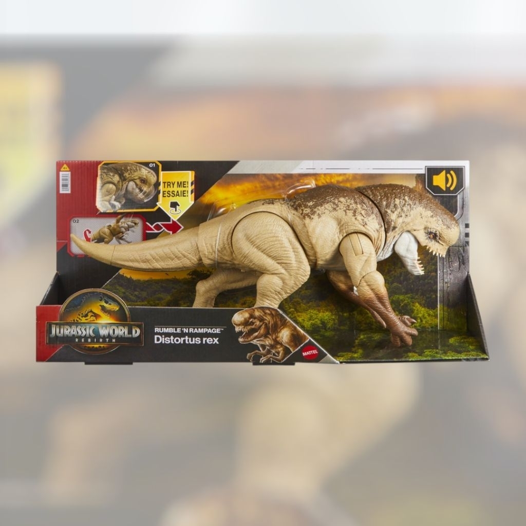 Jual Jurassic World Rebirth Distortus Rex Mattel D-Rex | Shopee Indonesia