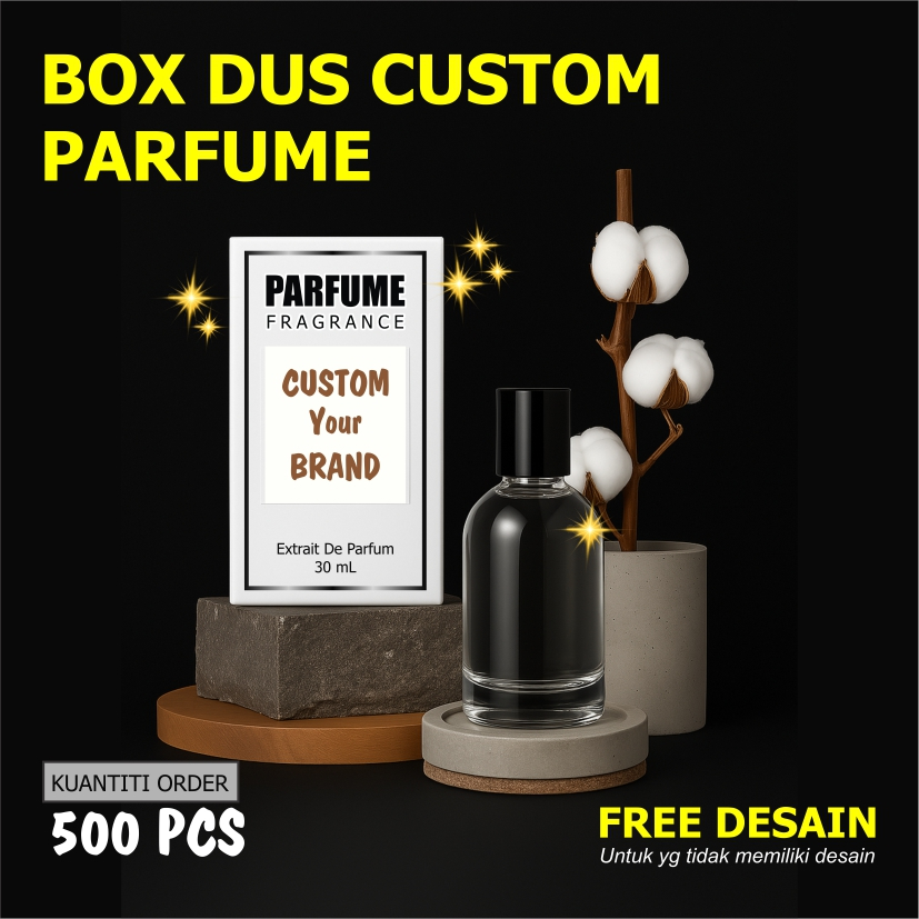 Jual Dus Box Parfume Custom – Cetak Nama Brand Sendiri | Shopee Indonesia