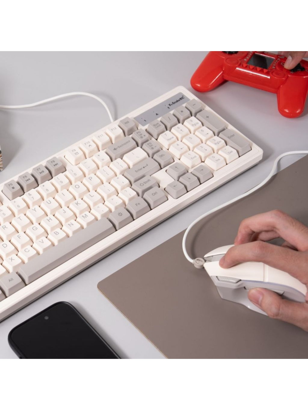 Jual KM800 K-Snake Keyboard Kabel + Mouse Kabel 1 Set Membrane Keyboard ...