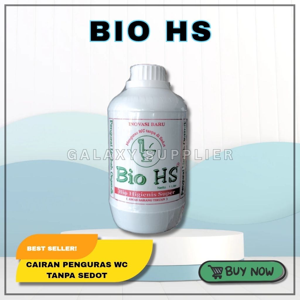 Jual PROMO BIO HS CAIRAN PENGURAS WC 1 LITER TERAMPUH TANPA KURAS READY ...