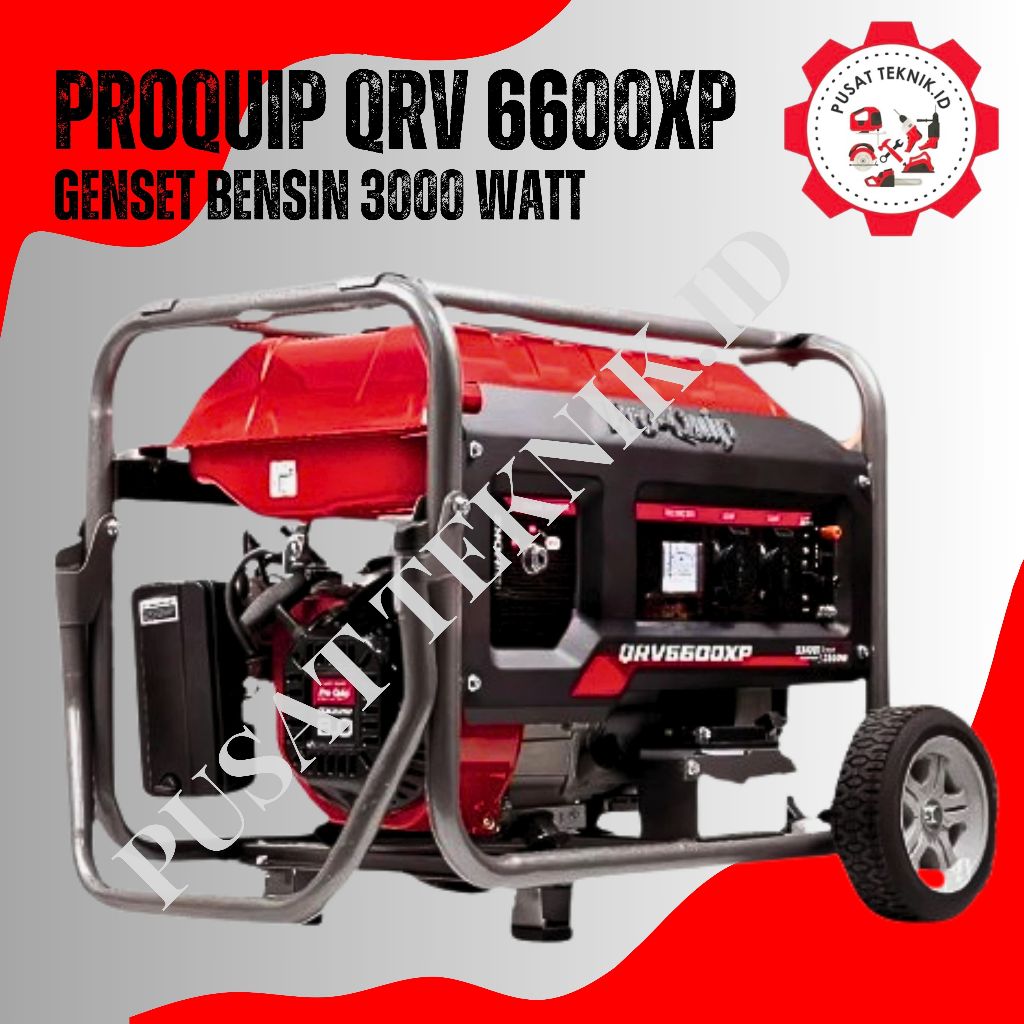 Jual GENSET PRO-QUIP QRV 7700 GASOLINE GENERATOR GENSET QRV 7700 4000W ...