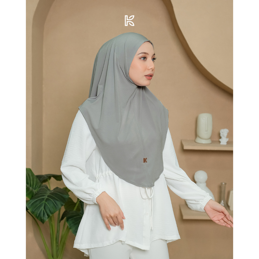 Kalana Scarves Saba Bergo Hijab Bergo Instan Tanpa Pet Jersey Premium