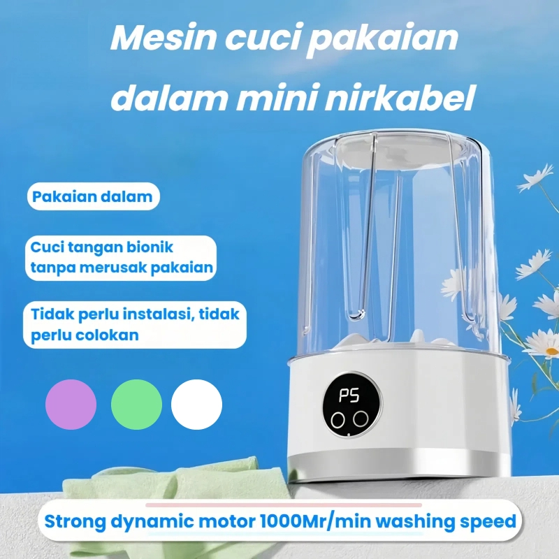 Jual 【COD】Mesin Cuci Pakaian Dalam Mini 2025 Mesin Cuci Pakaian Dalam