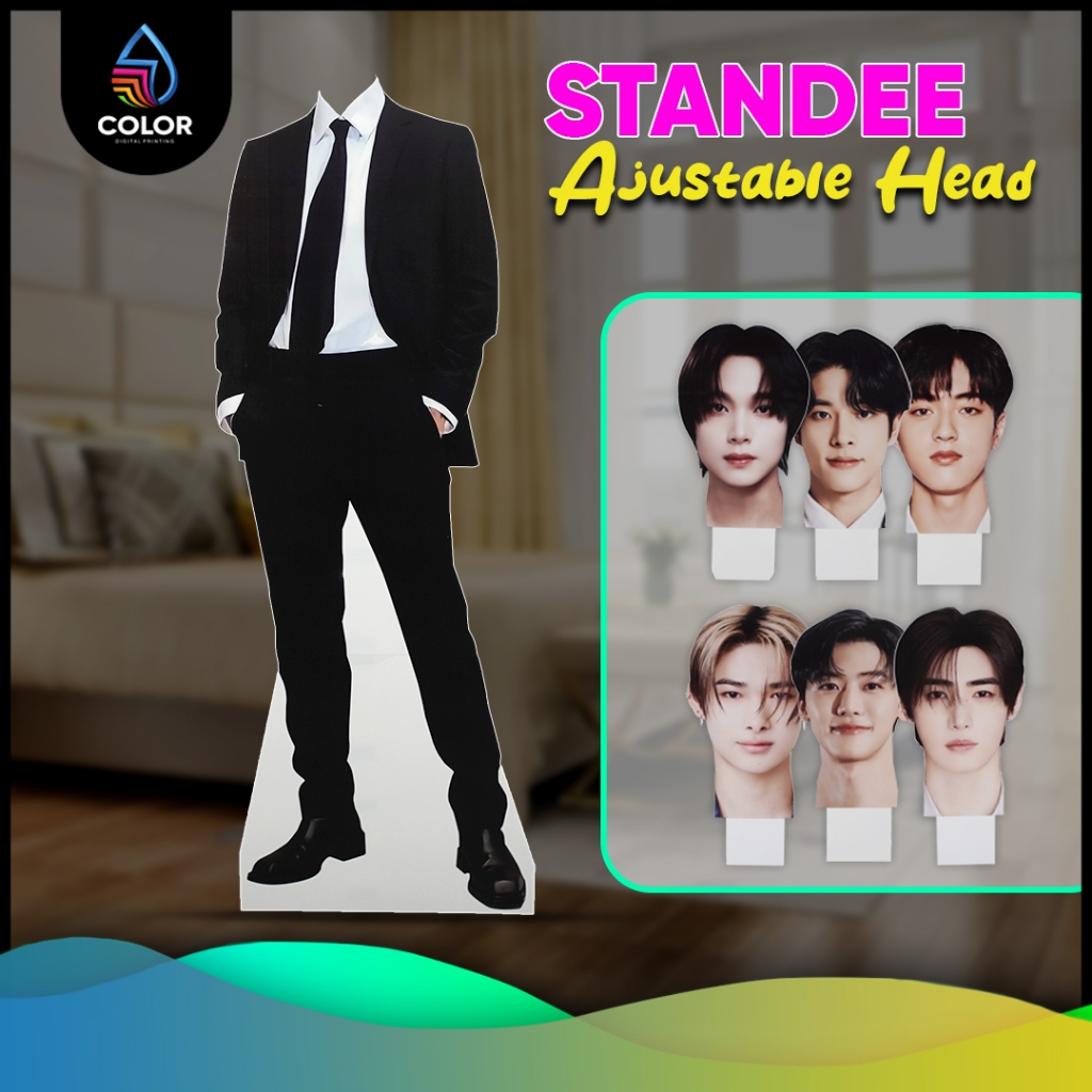 Jual Standee Custom Real Size | Standee Wajah Ganti | Human Standee ...