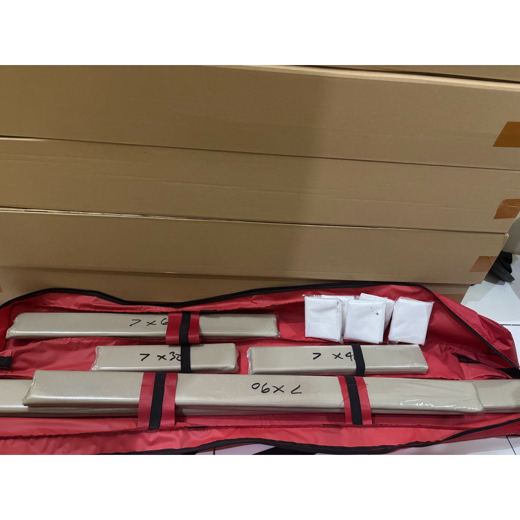 Jual Spalk Set Bidai Kayu + 5 Kain Mitela / Spalk 1 set + 5 kain mitela ...