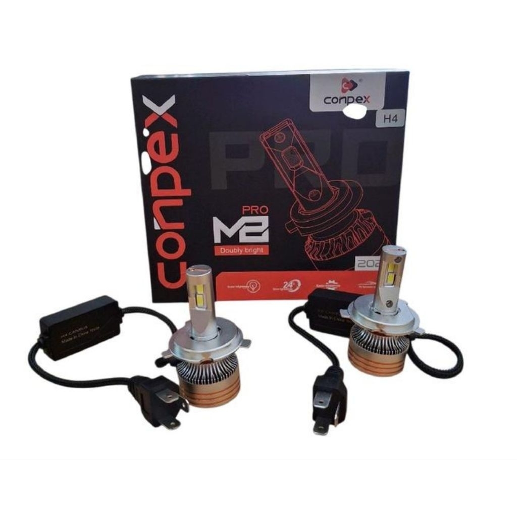 Jual Lampu Led Merk Conpex Seri Tinggi M8 Pro H4, Sepasang | Shopee ...