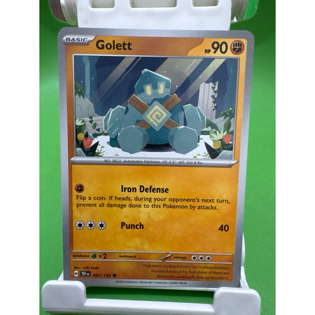 golett pokemon card value Golett (122/086) – PokeGuard main image 1