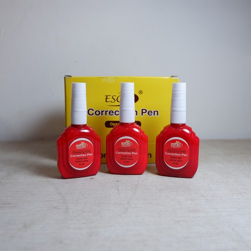 Jual CORRECTION PEN/TIPE EX ESCO BOTOL Murah | Shopee Indonesia