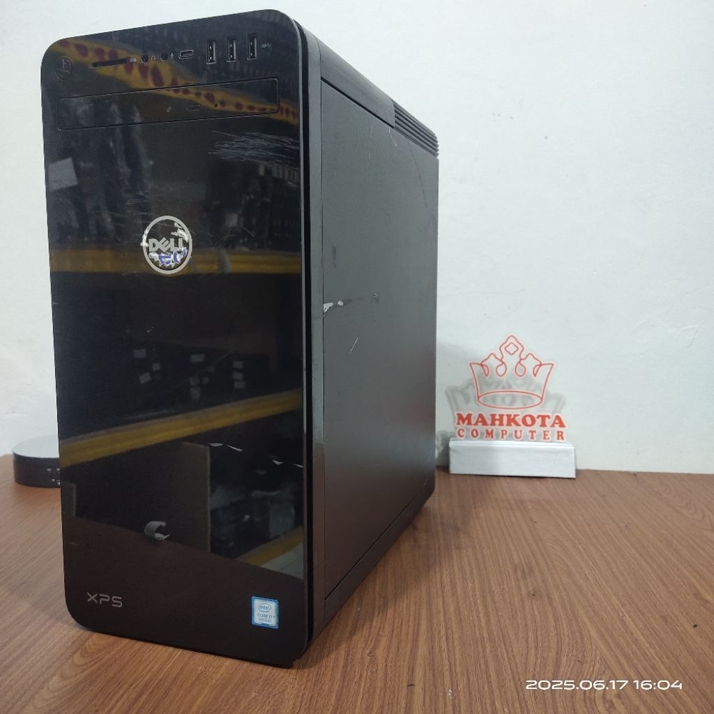 Jual PC CPU DELL XPS D24M Core i7 8700 / 16GB SSD 512GB COCOK