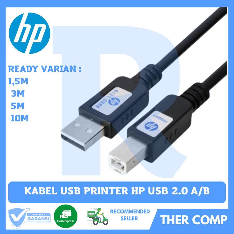 Jual KABEL USB PRINTER HP HIGH QUALITY 1,5 Meter 3 Meter 5 Meter 10 ...