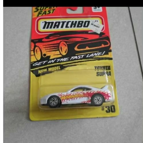 Matchbox 1-75 Toyota Supra N°70 (1999) Noire - Neuve En Boîte, échelle 1:64