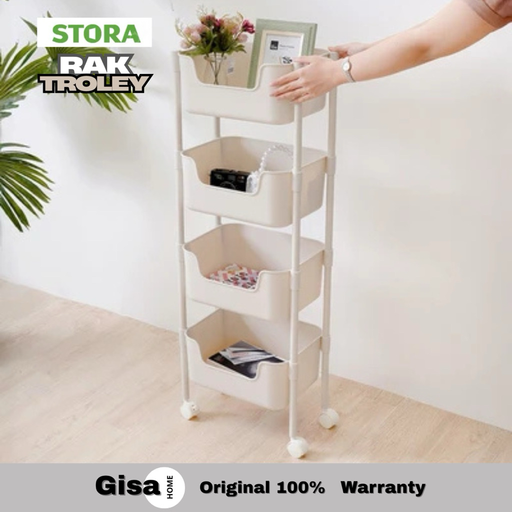 Jual Stora Rak Troli Susun Serbaguna Rak Troli Plastik Rak Susun ...