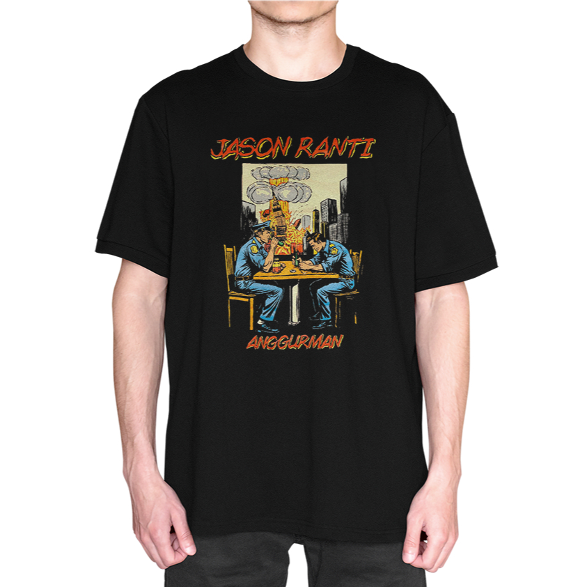 Jual T-Shirt Band Jason Ranti Anggurman Black | Shopee Indonesia