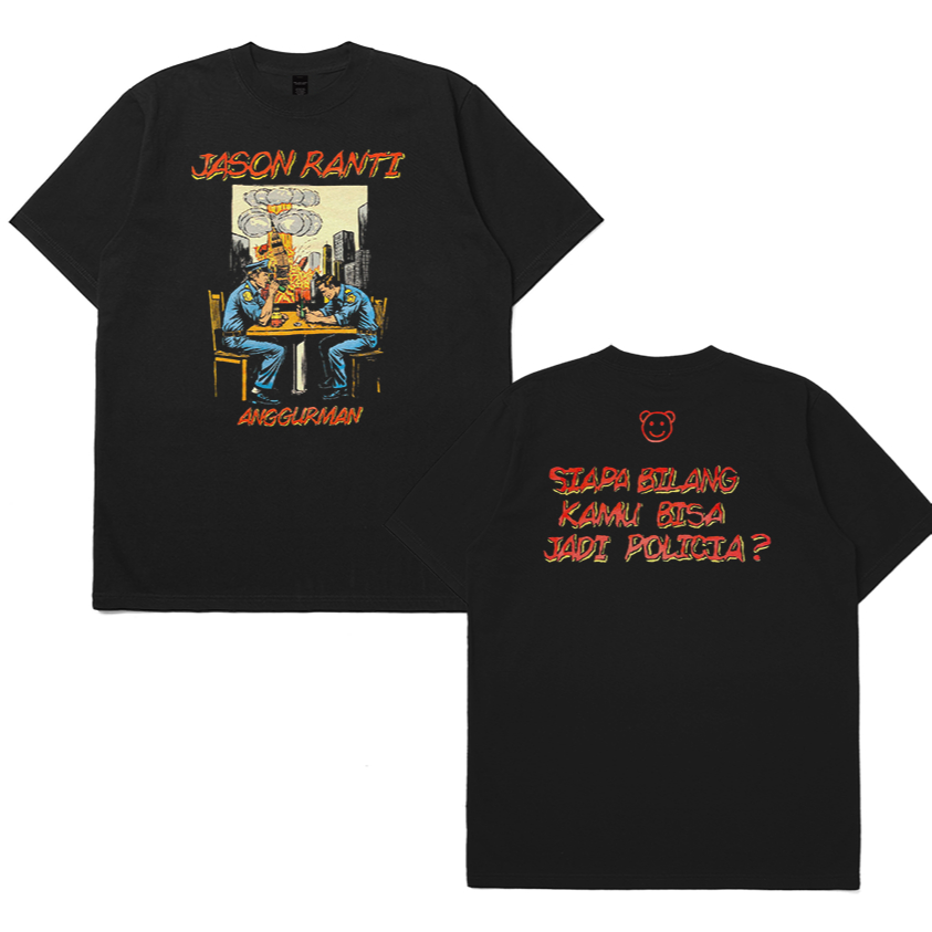 Jual T-Shirt Band Jason Ranti Anggurman Black | Shopee Indonesia