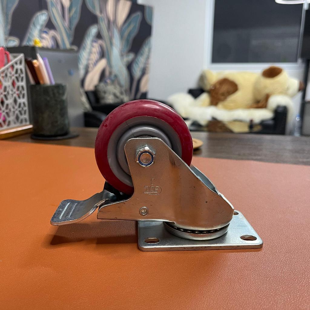 Jual Roda Roli /Roda Troli ,merek yoto,model : hidup & mati/3inch 1set ...