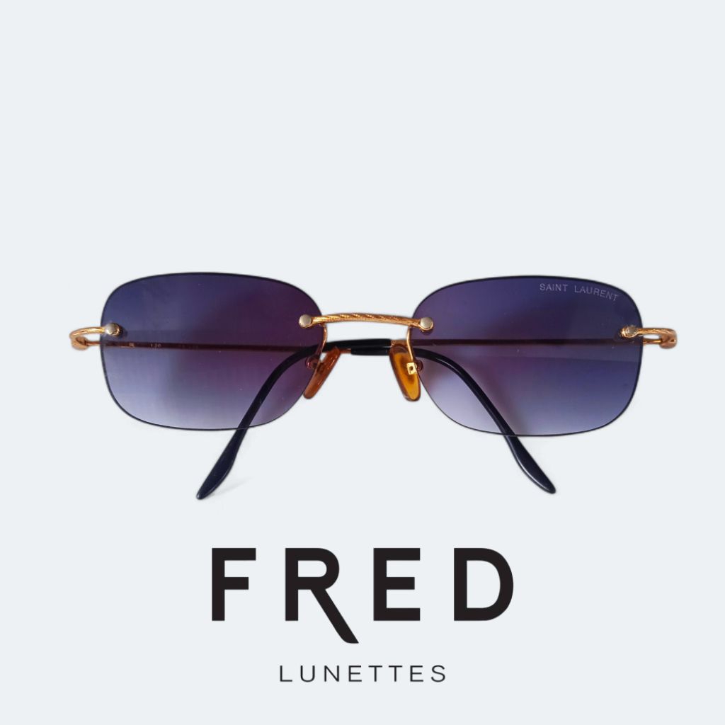 Jual Kacamata second branded Fred frameless rimless made in france ...