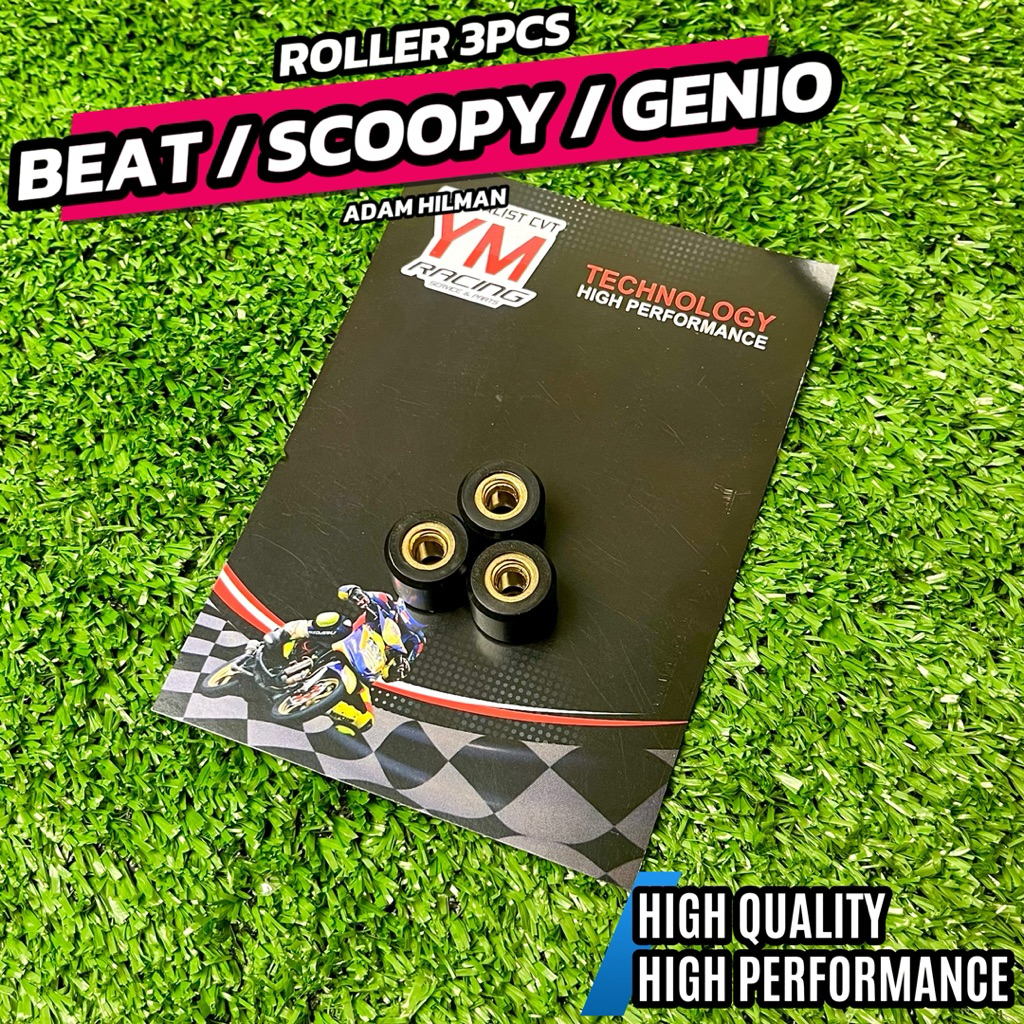 Jual ROLLER RACING 3 PCS BEAT KARBU BEAT FI BEAT ESP BEAT DELUXE GENIO ...