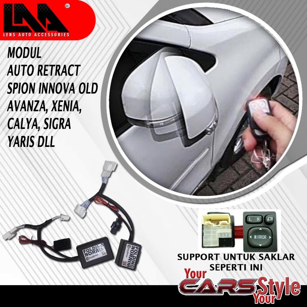 Jual MODUL AUTO RETRACT INNOVA OLD FORTUNER OLD AVANZA XENIA CALYA ...