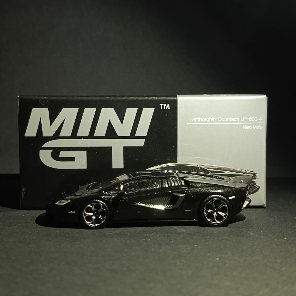 Jual MINI GT LAMBORGHINI COUNTACH LPI 800-4 NERO MAIA | Shopee Indonesia