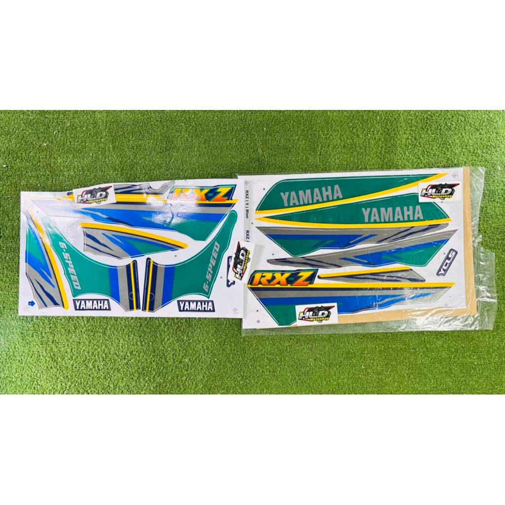 Jual Stiker Bodi RXZ Lama. Striping Les Body FullSet Yamaha RXZ Mile ...