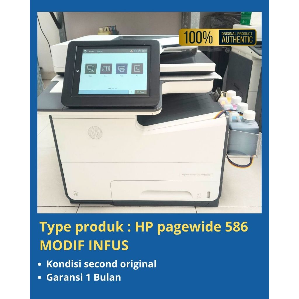 Jual Printer Pagewide Second - HP Pagewide 586/58650 - MODIF INFUS ...