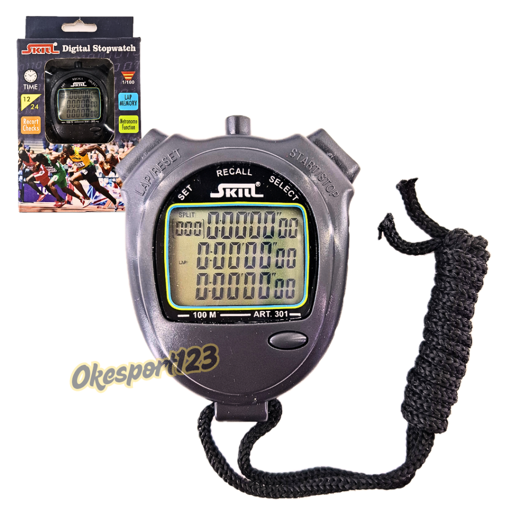 Jual STOPWATCH SKILL DIGITAL 30M / 60M / 100M – Sport Timer Digital ...