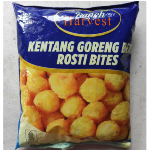 Jual IND FROZEN POTATO ROSTI BITES 750 GR HARVEST | Shopee Indonesia