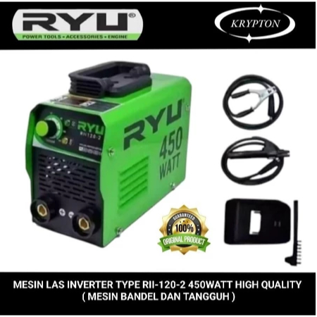 Jual Mesin las Ryu 450watt RII120-2 / Inverter Ryu 450watt | Shopee ...