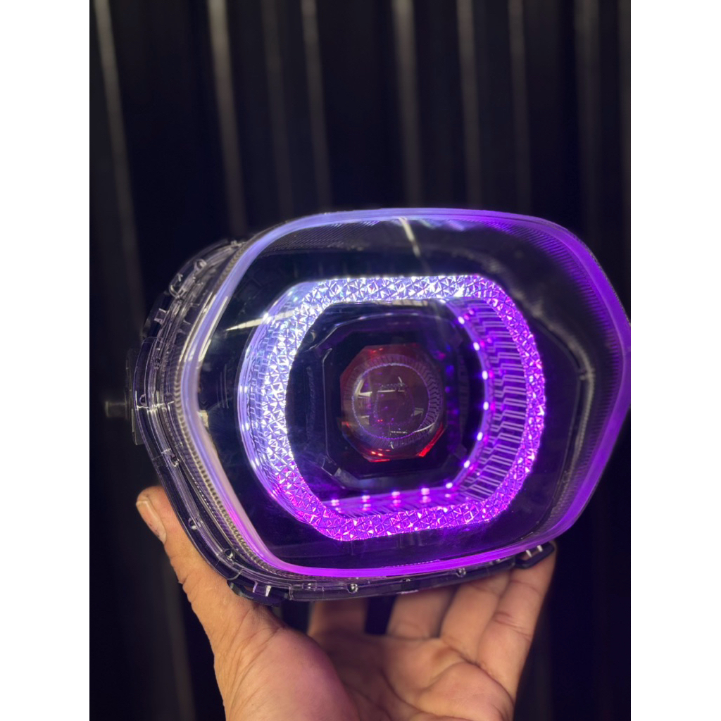 Jual LAMPU BILED HONDA STYLO 160 BILED MATRIX X1 SHROUD CRISTAL RGB ...