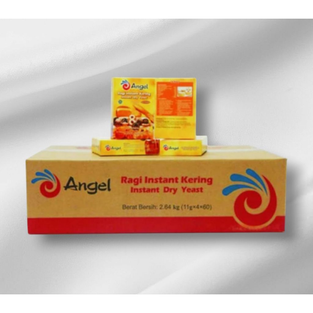 Jual Angel Ragi Instant Kering Sachet Dry Yeast untuk Roti/ Kue kemasan ...