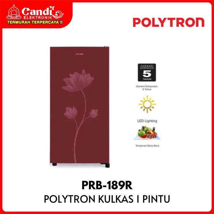 Jual POLYTRON Kulkas 1 Pintu 180 Liter Kapasitas Gross PRB 189 R ...