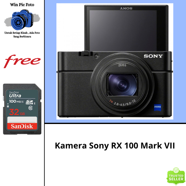 Jual Kamera Sony RX 100 Mark VII Cyber shot / Camera Sony RX 100 Mark ...