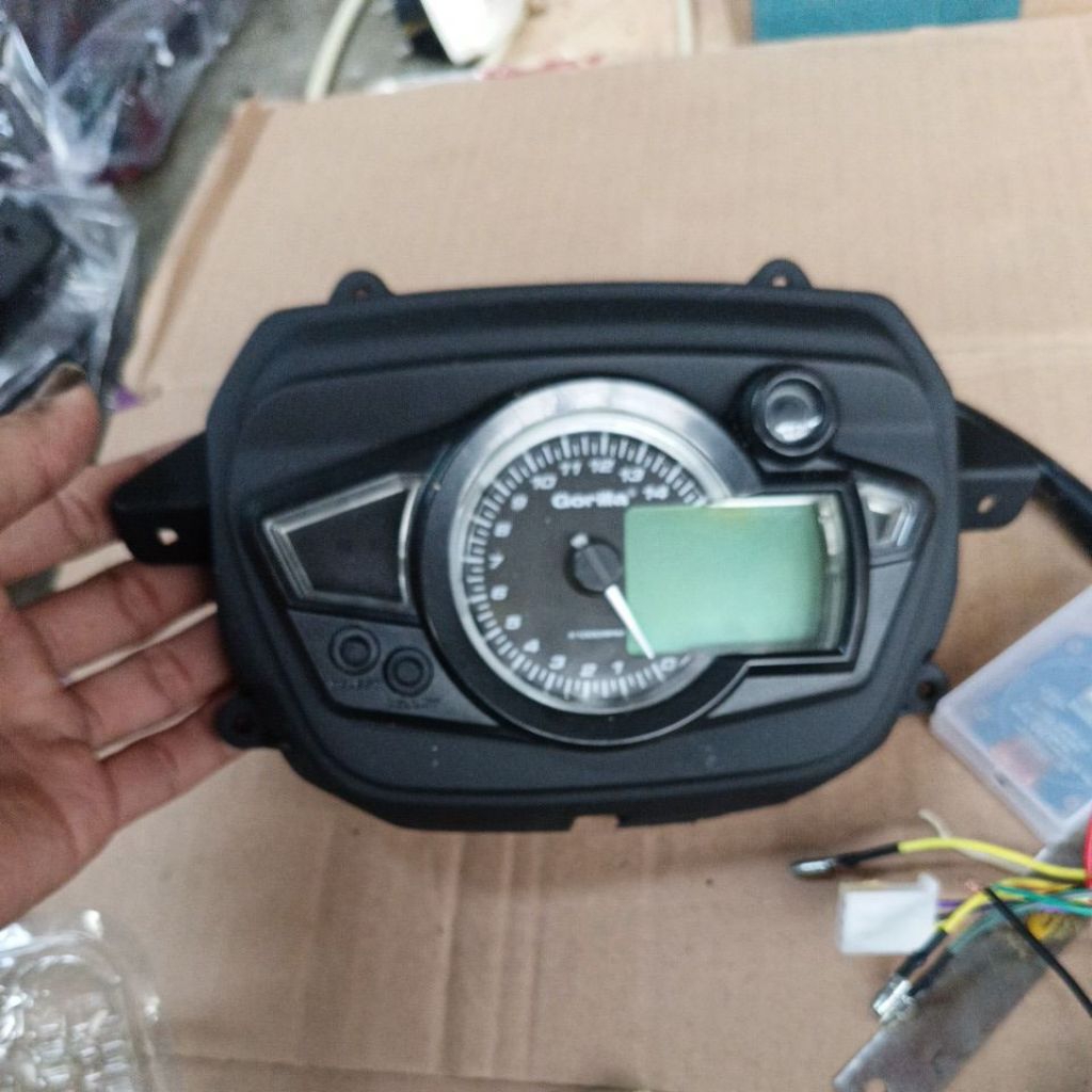 Jual Speedometer RX1N Custom Honda Grand – Full Digital Analog Keren ...