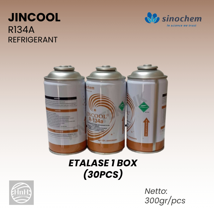 Jual Refrigerant Preon R134a Jincool 300g (1box) | Shopee Indonesia