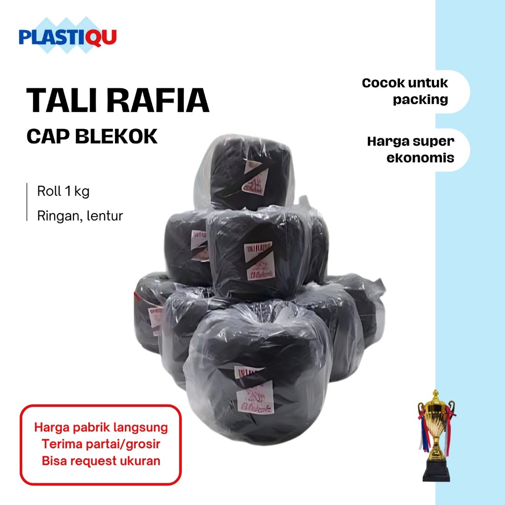 Jual TALI RAFIA 1 KG | TALI RAFIA 1 KG ROLL BESAR | RAFIA | TALI RAFIA ...