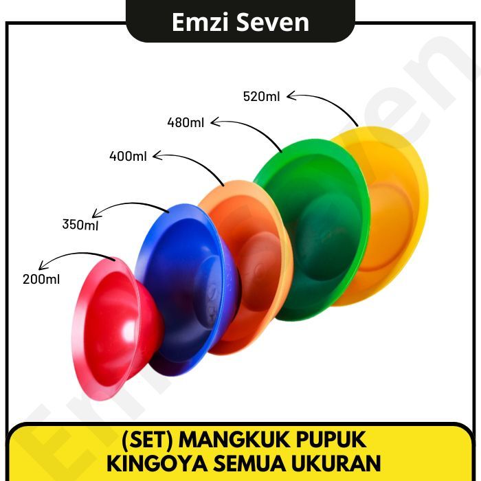 (Satuan) Mangkuk Pupuk Kingoya/Takaran Pupuk