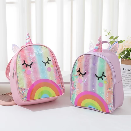 Tas Ransel Mini Unicorn Rainbow