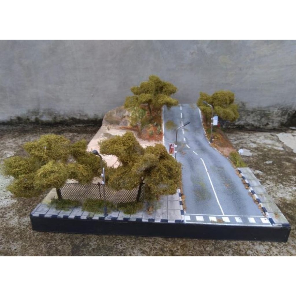 Jual Miniatur/Diorama/Maket/Replika Jalan Menanjak/Menurun skala 1:64 ...
