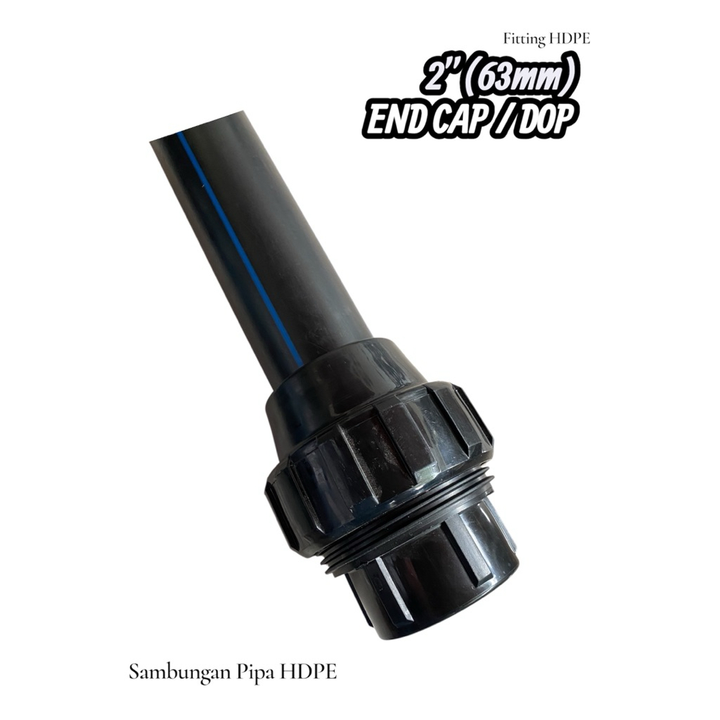 Jual END CAP / DOP PIPA HDPE UKURAN 2 INCH | Shopee Indonesia