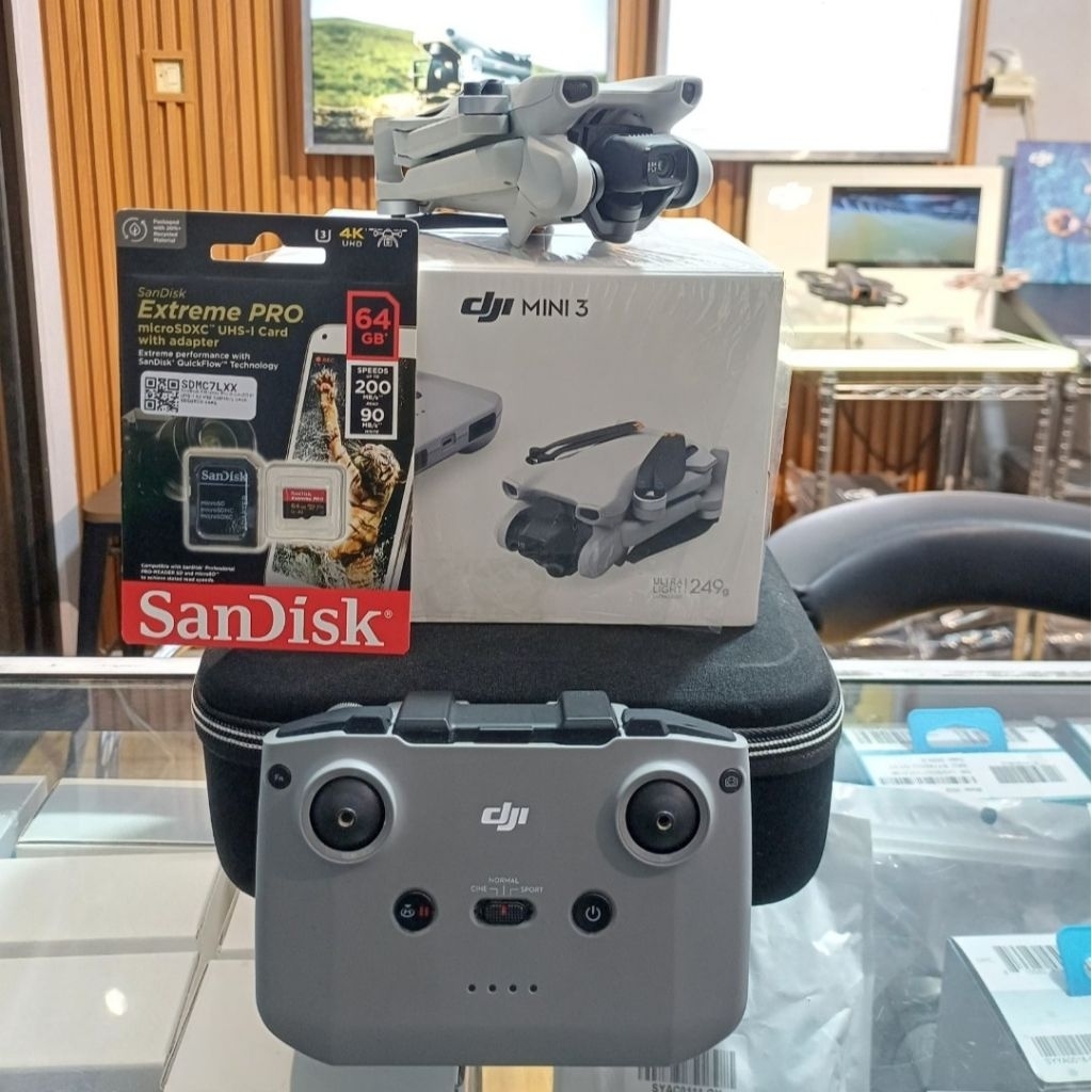 Jual DJI Mini 3 RCN1 4K drone secondhand Free micro SD SanDisk extreme ...