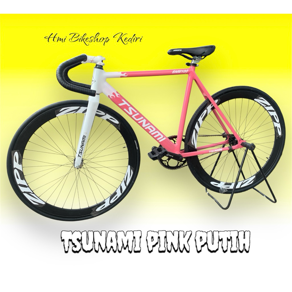 Jual Fullbike Tsunami Snm100 Sepeda Fixie (700c) Banyak Pilihan