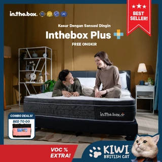 [PROMO] Kasur INTHEBOX PLUS (Plush Top) | GRATIS Kasur Bed To Go + Bantal | Ukuran Kasur 90x200, 100x200, 120x200, 140x200, 160x200, 180x200, & 200x200 Garansi 10 Tahun