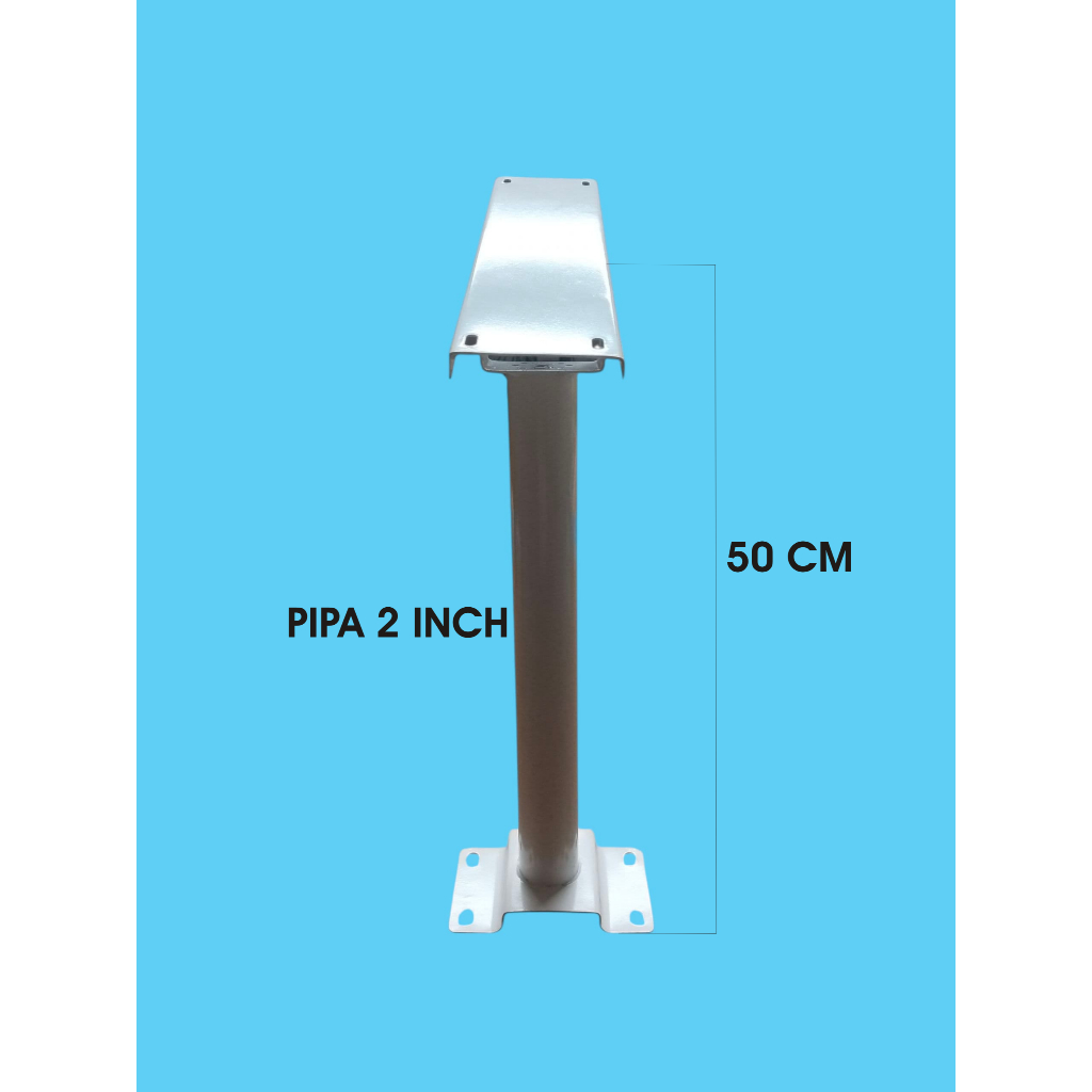 Jual Stang Bracket Tiang pju solar panel pipa lampu jalan 2 inch ...