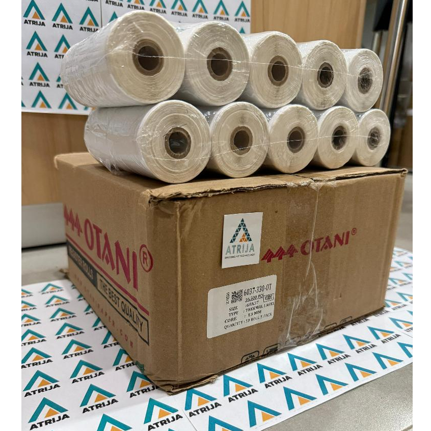 Jual Label Sticker Thermal OTANI 60x37 / 60x40 isi 330 pcs Label ...