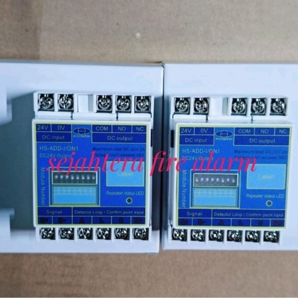 Jual module alarm hooseki tipe HS-ADD-1/ON1 fire alarm 1pcs | Shopee ...
